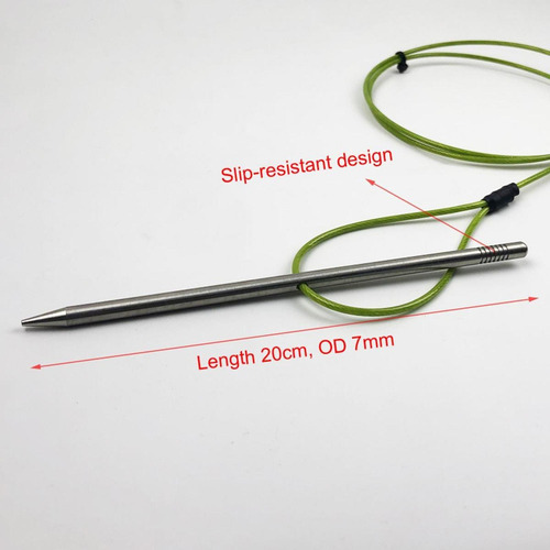 Stringer Con Carabinero Para El Longitud De La Cuerda 120 Cm