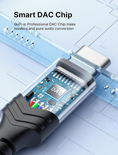 Adaptador Trrs 3.5 Mm A Usb-c, Maux, Plateado