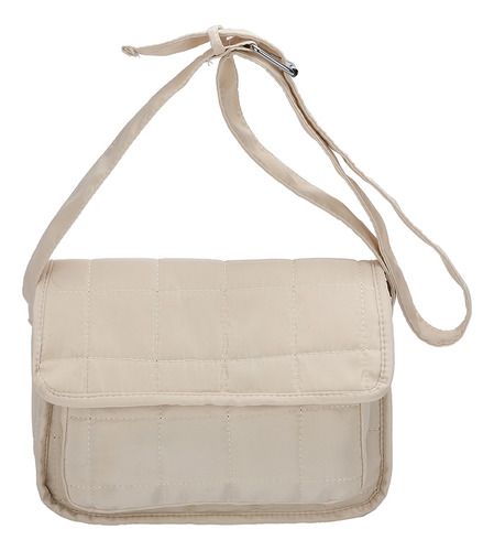 Bolso De Hombro Moderno Con Solapa, Bolsos Simples De Tela O