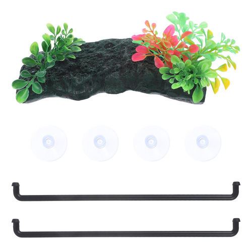 Plataforma De Tortuga Para Acuario, Isla Flotante Activa