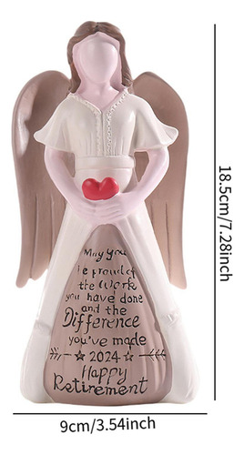 Estatua De Ángel Jubilado, Figura De Resina, Regalo De