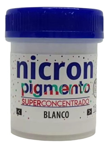 Nicron Pigmentos Piel Blanco Negro Para Porcelana Set De 3 