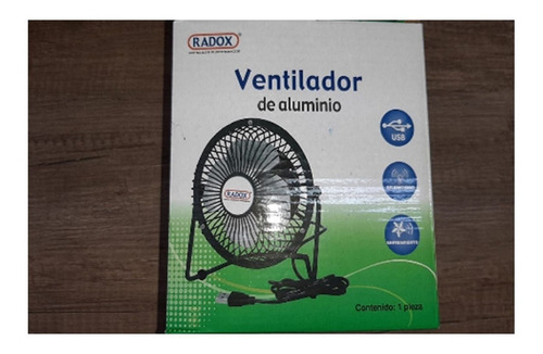 Dos Excelentes  Mini Ventiladores Radox Con Conexión Usb