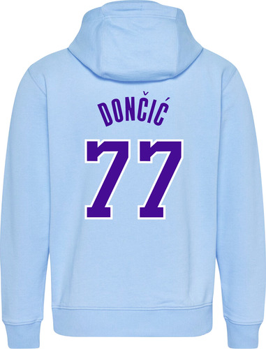 Sudadera Angeles Lakers Doncic 77 Hoodie Unixes Colores Nba