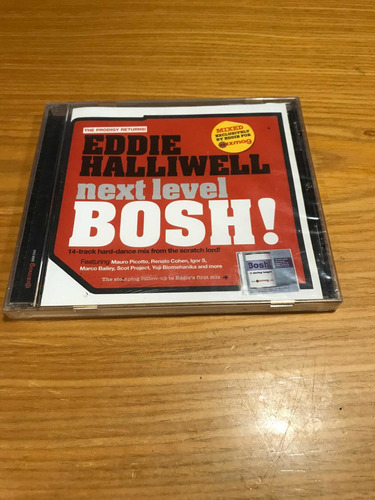 Eddie Halliwell Next Level Bosh Cd Nuevo Dance Electro 