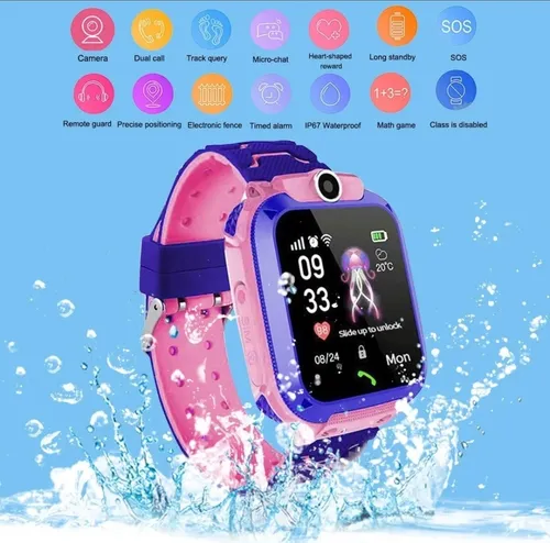 Reloj Inteligente Niños Chip Gps Android Ios //