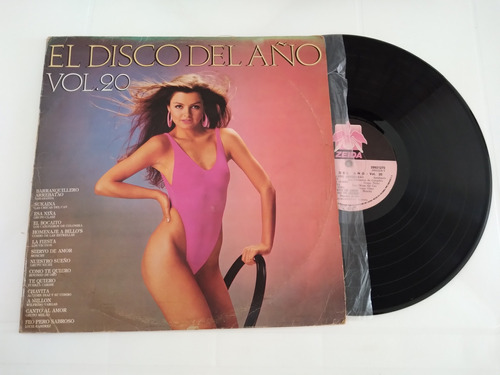 El Disco Del Año Volumen 20 Lp 1988 Zeida Variado Compilado