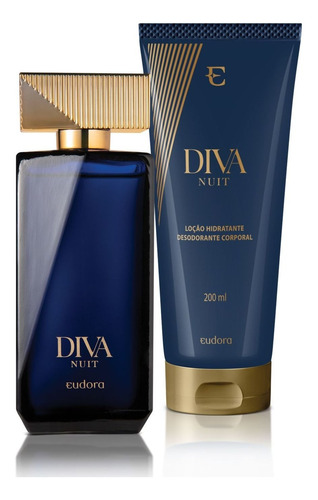 Combo Diva Nuit: Desodorante Colônia 100ml + Loção Corporal Volume da unidade 100 mL