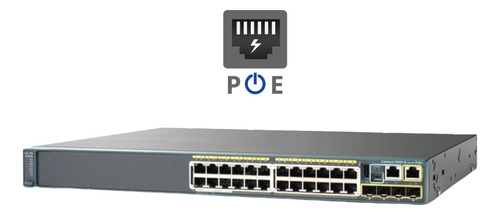 Switch Administrable Cisco Ws2960 Poe 24 Puertos Gigabit