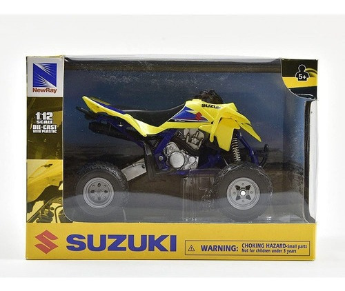 Imagen 4 de 7 de Cuatriciclo New Ray Suzuki Quadracer R450 Escala 1:12