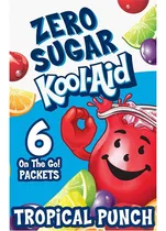Comprar Saborizante Polvo Kool-aid Tropical Punch Sin Azúcar 6 Sobr 