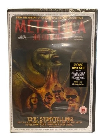 Metallica  Some Kind Of Monster Dvd Arg Nuevo