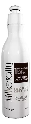 Shampoo Prokpil Post Alisado Sin Sal Milkeratin 300ml