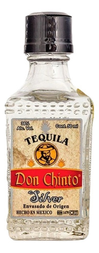 Miniatura Tequila Don Chinto Silver 50ml (vidrio)