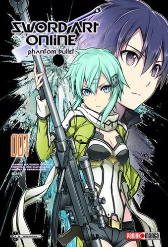 SWORD ART ONLINE PHANTOM BULLET 1: SWORD ART ONLINE PHANTOM BULLET , de REKI HAWAHARA. Serie Sword Art Online, vol. 1.0. Editorial Panini, tapa blanda, edición 0.0 en español, 2016