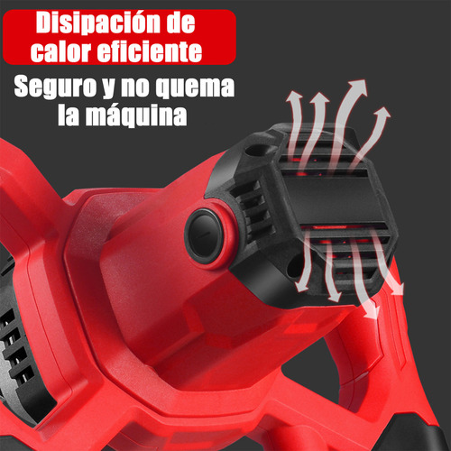 Nasterjis Mezclador De Cemento/pintura Eléctrico Máximo 3100w Eléctrico De Mano De Hormigonera,portátil Taladro Agitador Con Varilla Para Mezclar Lechada Pintura Mortero Yeso,ajuste De 6 Velocida