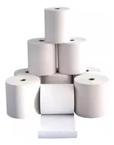 Comprar 16 Rollos Termicos 80mm X 80mm Rollo Papel Termico Cinta Ter Color Blanco