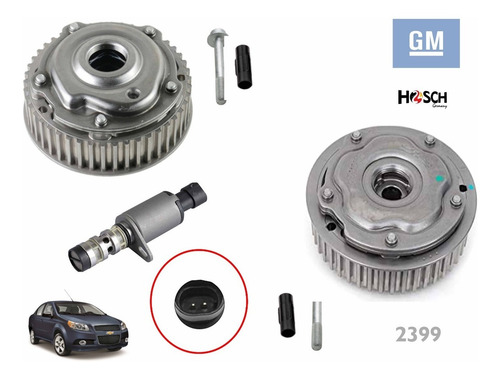Kit Engranes Arbol Levas Y Valvula Solenoide Aveo Astra 1.8