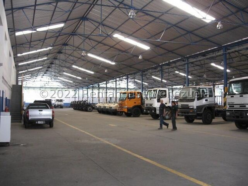 Galpon Industrial En Venta Ideal Para Empresa Automotriz O Fabrica Metalmecanica Alto Trafico Carga Pesada Oficinas Remodeladas Las Tejerias Estef 25-3396