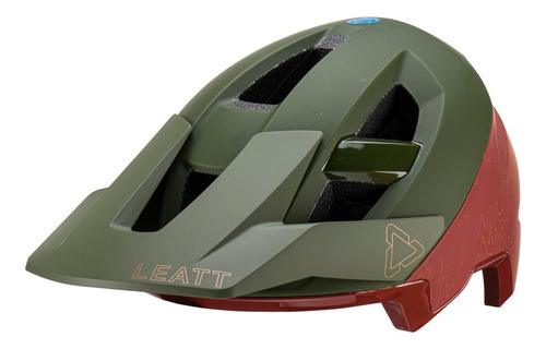 Casco Leatt Mtb Allmtn 3.0 V23 Pine Color Verde Talle M