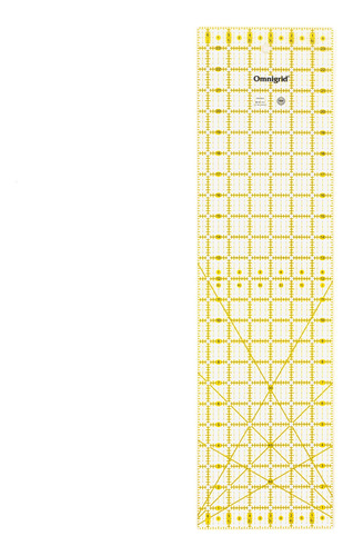 R6524 Omni Grid Ruler 6.5x24in, 6-?«  X 24 , Multicolo...