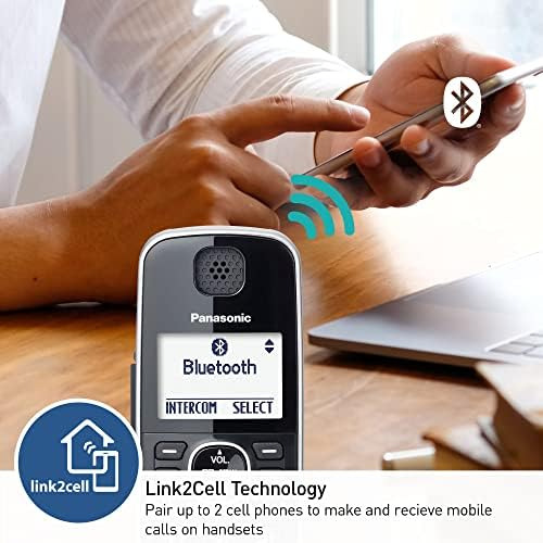 Panasonic Link2cell Bluetooth Dect 6.0 Sistema De Teléfono I