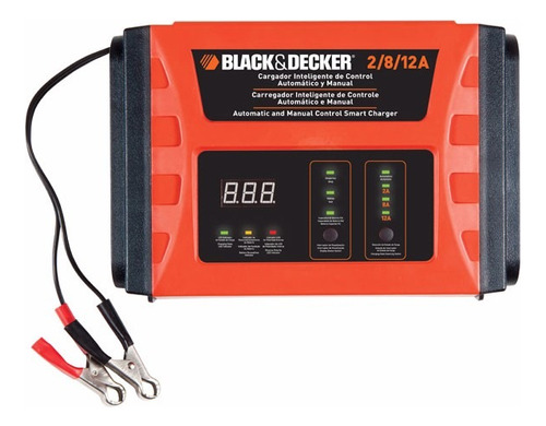 Cargador Inteligente Automático 12a Black+decker Bc12