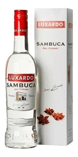 Licor Sambuca Luxardo Con Estuche X 750cc