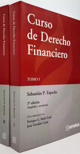 Curso De Derecho Financiero 2 Tomos - Ultima Edicion