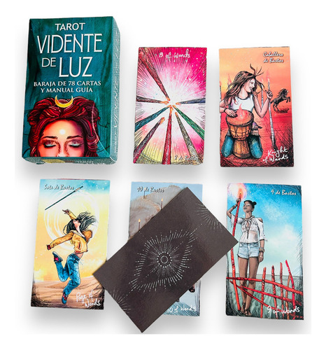 Tarot Vidente En Español- 78 Cartas Para Principiantes -exp