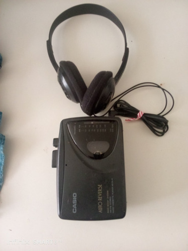 Walkman Casio Con Radio Sus Audífonos Panasonic 