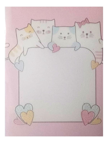 Stick Notes Notas Adhesivas Gatito Kawaii 2