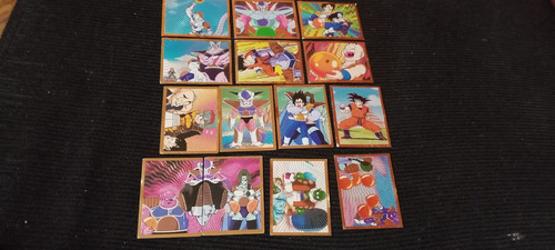 Figuritas Dragon Ball Z La Saga De Freezer Holograma Impecab Lionel Messi Anime (Usado)