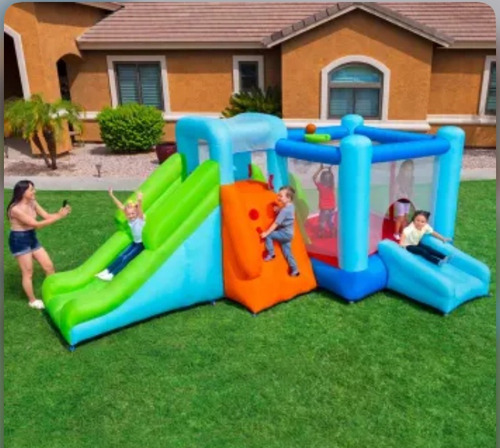 Brincolín Inflable Para Niños Bestway Parque Gigante Tobogán