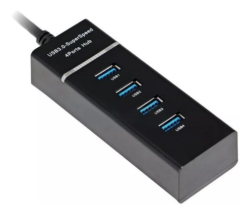 Hub Usb 3.0 De 4 Puertos Usb 