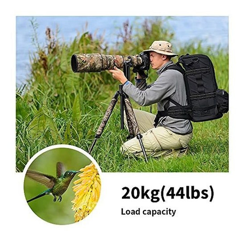 Trípo De Cardán Panorámico De 360 Grados De Aleación De Alum