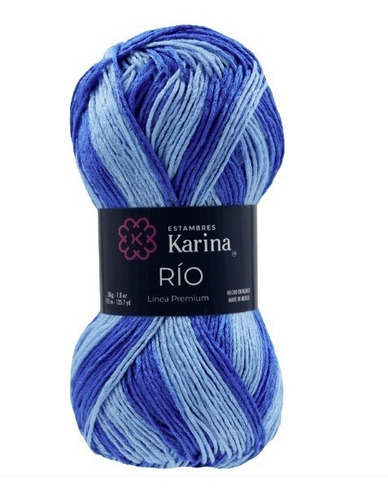 Hilaza Rio Matizados Paq Con 5 Bolas (500 Grs 1 Color) Color 1368