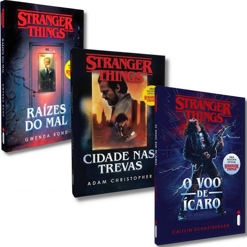 Raízes Do Mal | Cidade Nas Trevas | O Voo De Ícaro, De Gwenda Bond | Adam Christopher | Caitlin Schneiderhan. 1, Vol. 1, 2 E 3. Editorial Intrínseca, Capa Mole, Edição 1 Em Português, 2025
