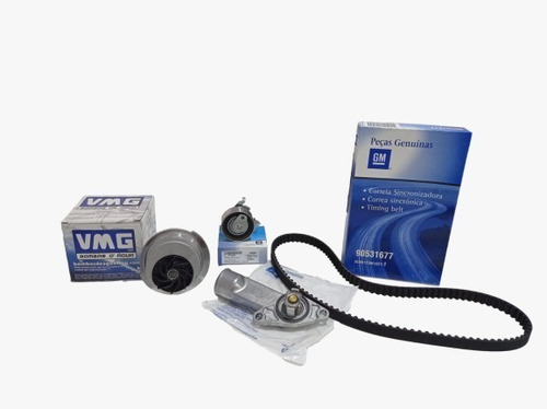 Kit Distribucion Fiat Siena 1.8 8v Original+ Bomba+ Termosta