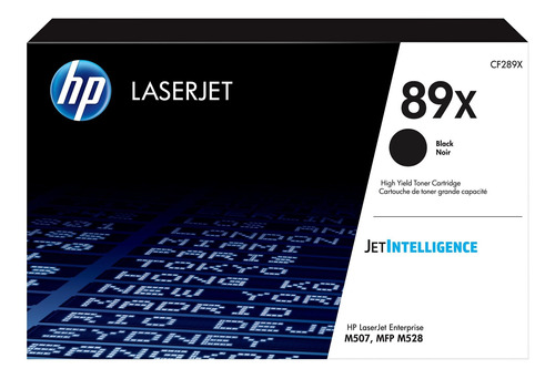 Toner Hp 89x Cf289x Negro M507 M528