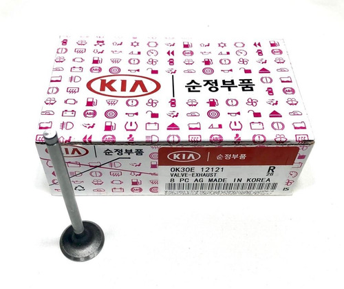 Imagen 2 de 2 de Valvulas Escape Y Admision Kia Rio 1.5 Stylus