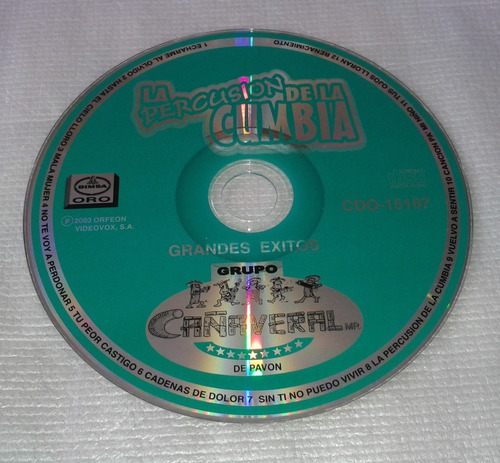 Gpo Cañaveral De Humberto Pavon Grandes Exitos Cd Cardsleeve (Usado)
