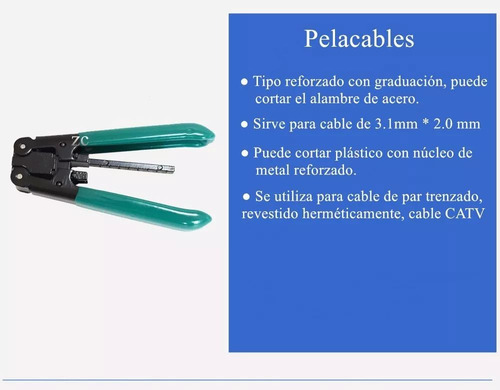 Kit Herramientas De Fibra Óptica