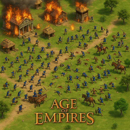 Coleccíon Age Of Empires 1, 2, 3 + Mythology Extended - Pc (Usado)