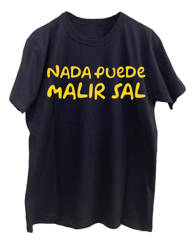 Remera Estampada Dtg Fullhd Los Simpson Nada Puede Malir Sal