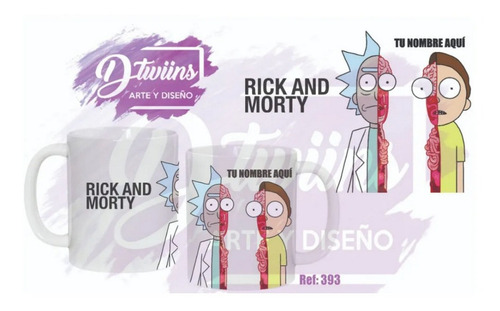 Tazas Rick Y Morty