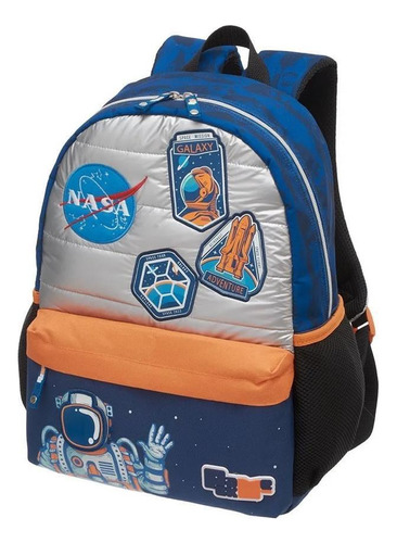 Mochila De Costas Pack Me Nasa Patch - G