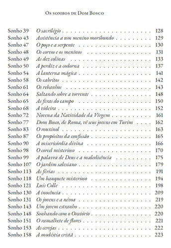 Os Sonhos de São João Bosco, de São João Bosco. Editorial Flos Carmeli, capa mole em português, 2022