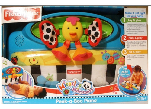 Piano Patea Y Juega De Fisher Price - Oferta 30v