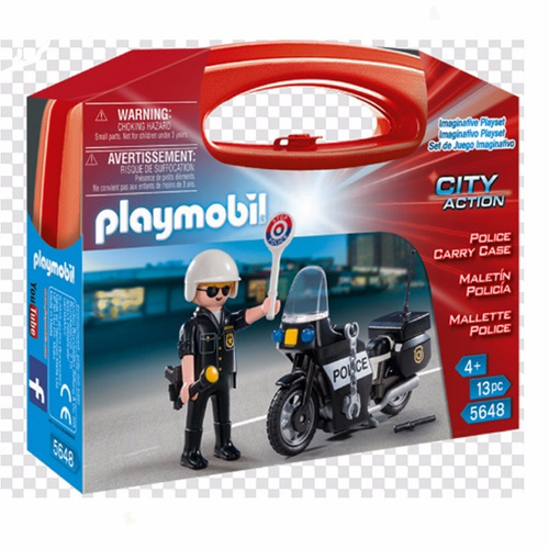 Playmobil Maletín De Policía City Action 5648